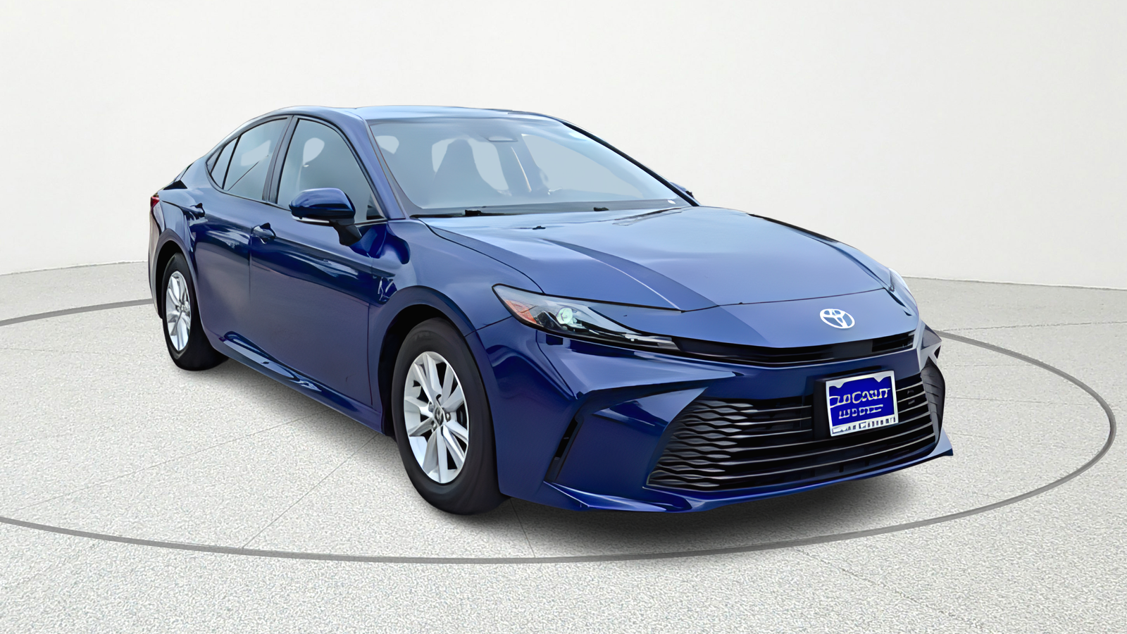 Blue 2025 Toyota Camry LE FWD Sedan Front-Wheel Drive Continuously Variable Transmission