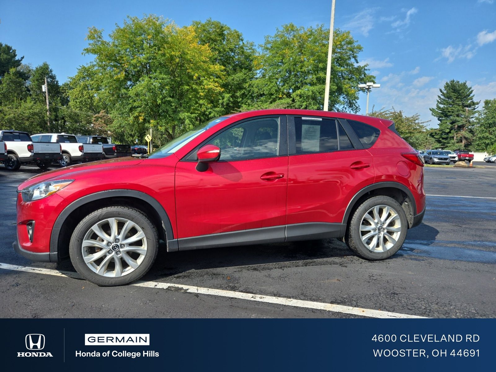 Used 2015 Red Mazda Grand Touring image 6