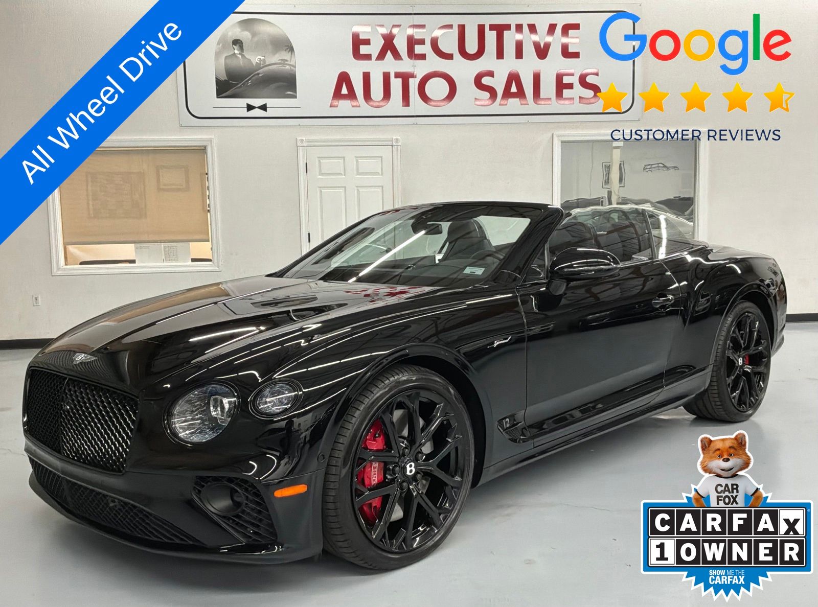 No Color 2023 Bentley Continental GTC Speed AWD Convertible All-Wheel Drive 8-Speed Dual Clutch