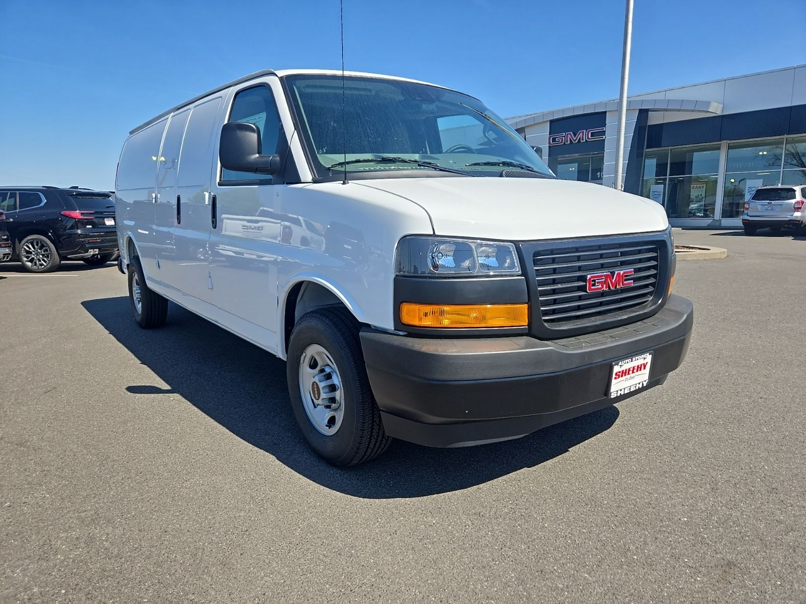 Summit White 2026 GMC Savana Cargo 2500 RWD Van Rear-Wheel Drive