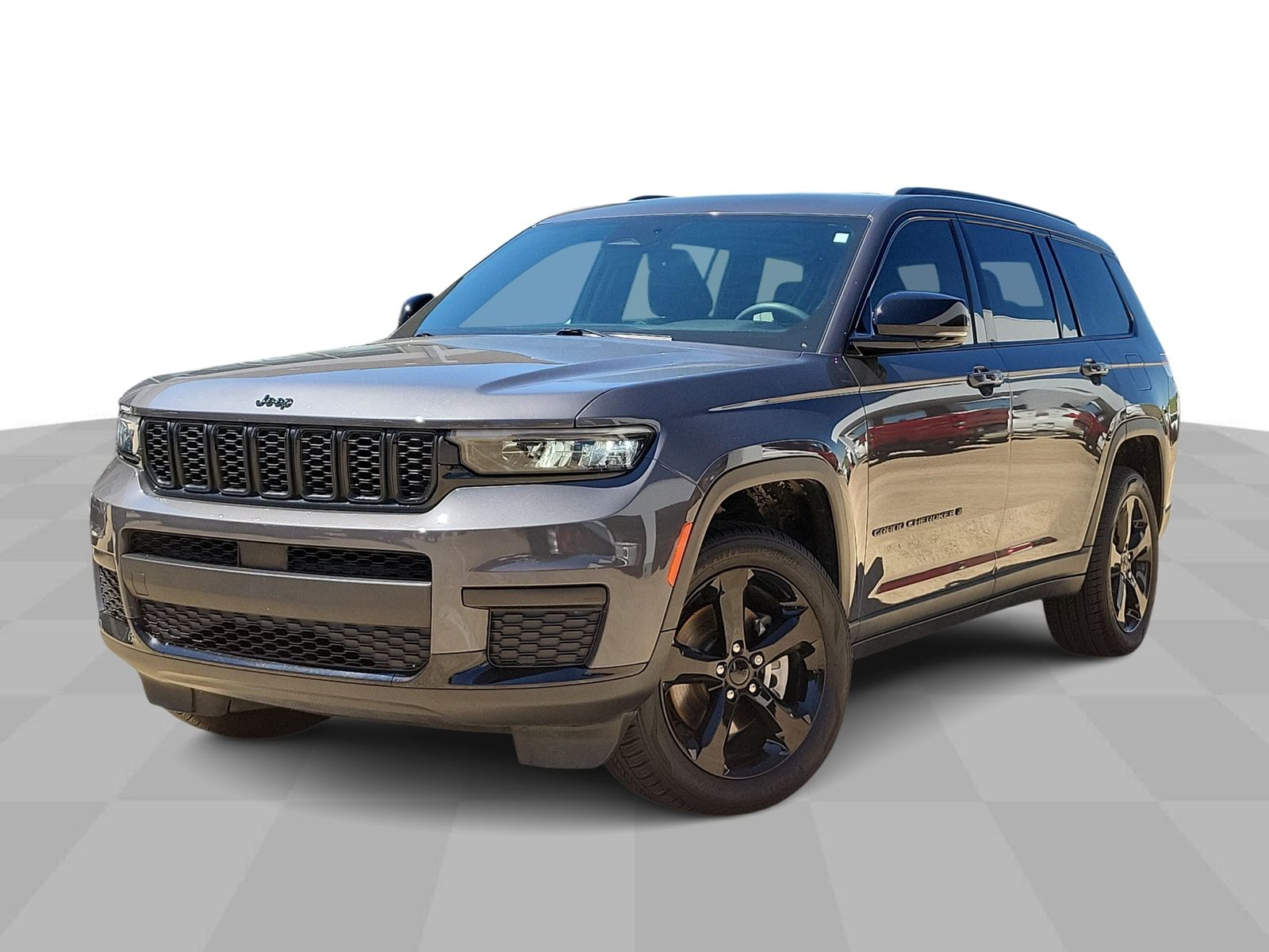 Baltic Gray Metallic Clearcoat 2023 Jeep Grand Cherokee L Altitude 4WD SUV / Crossover Four-Wheel Drive 8-Speed Automatic