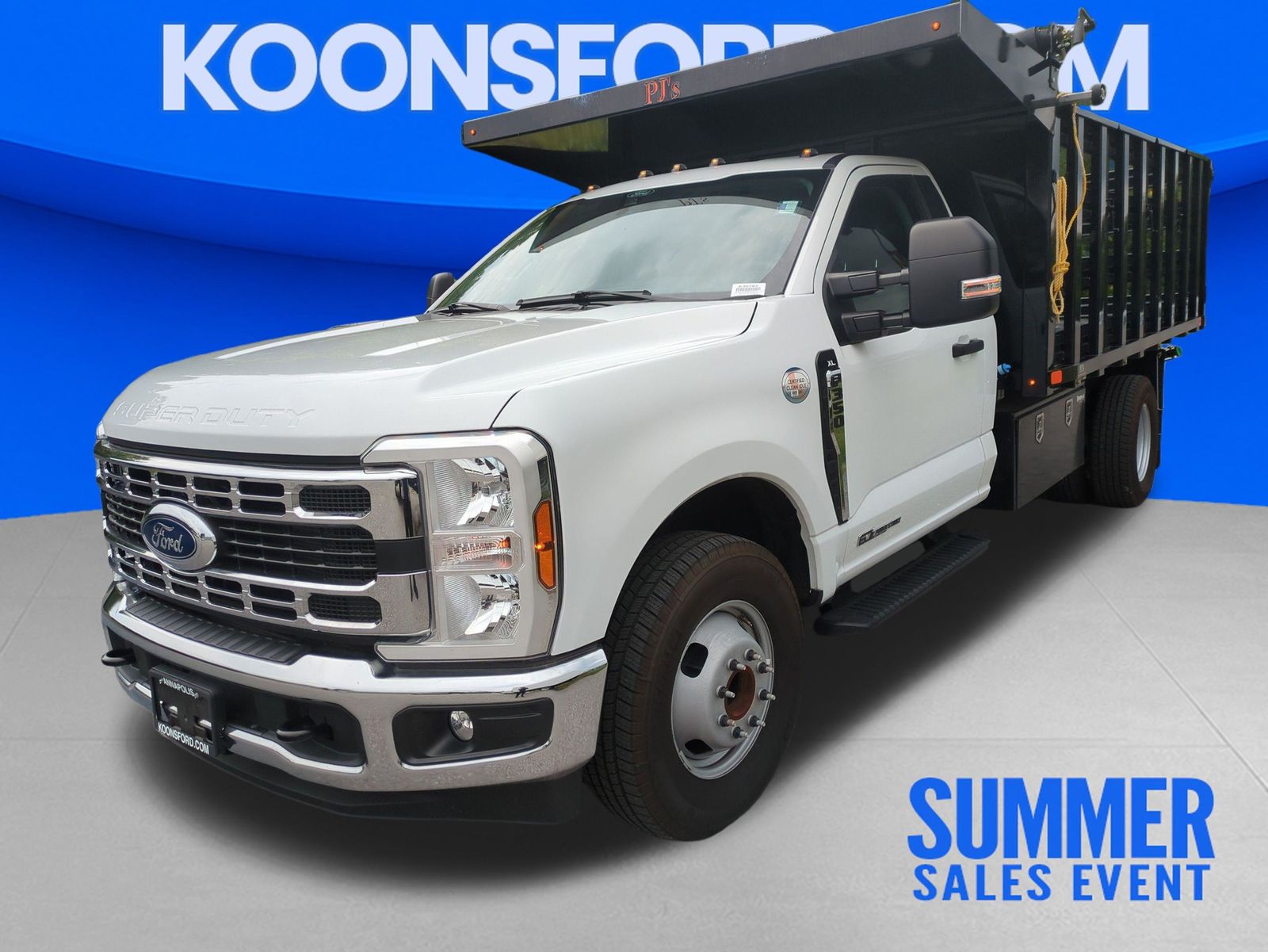 Oxford White 2024 Ford F-350 Super Duty Chassis Pickup Truck 4X2 Automatic