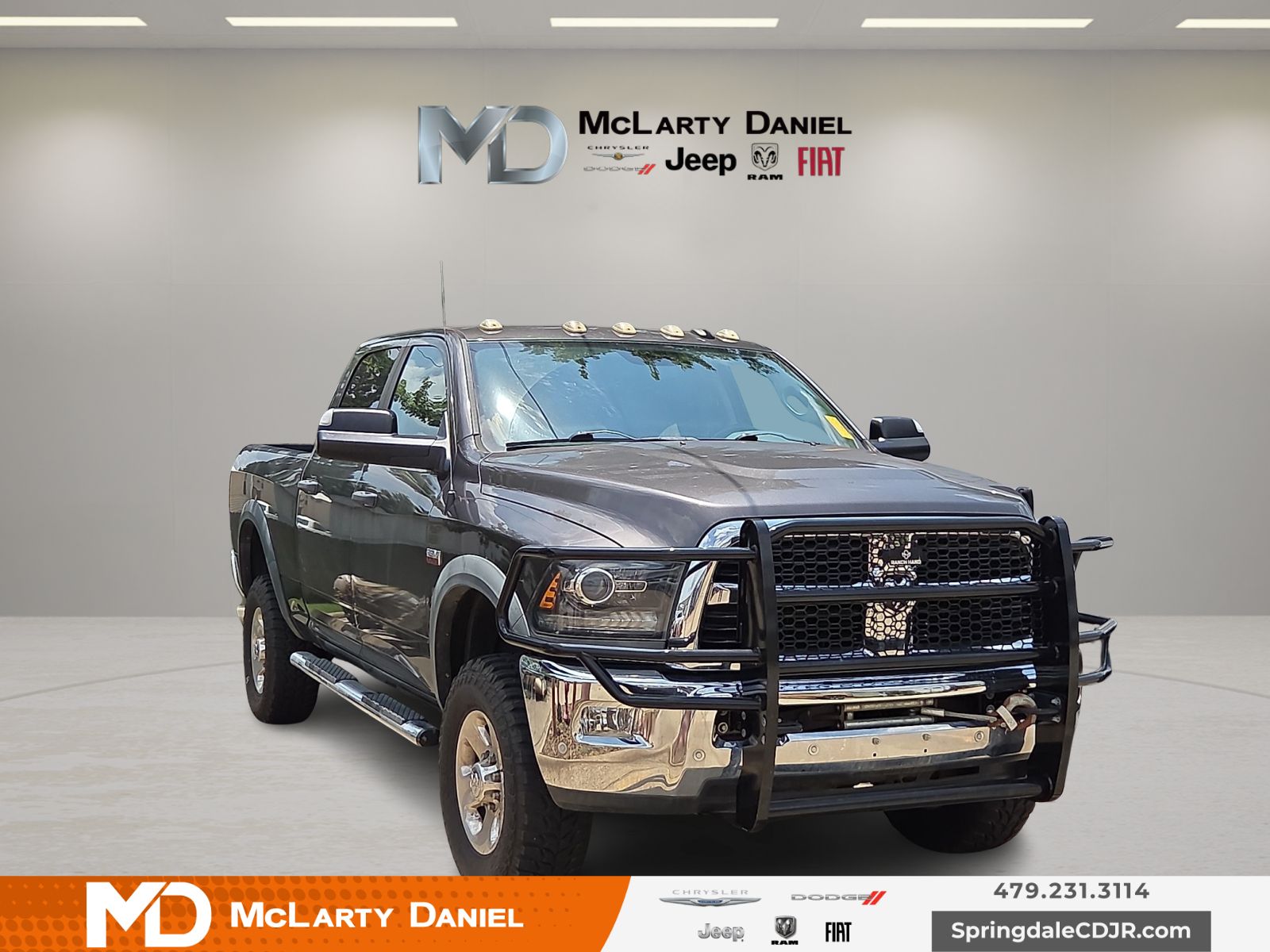 Gray (Granite Crystal Metallic Clearcoat) 2016 RAM 2500 Pickup Truck Four-Wheel Drive 6-Speed Automatic