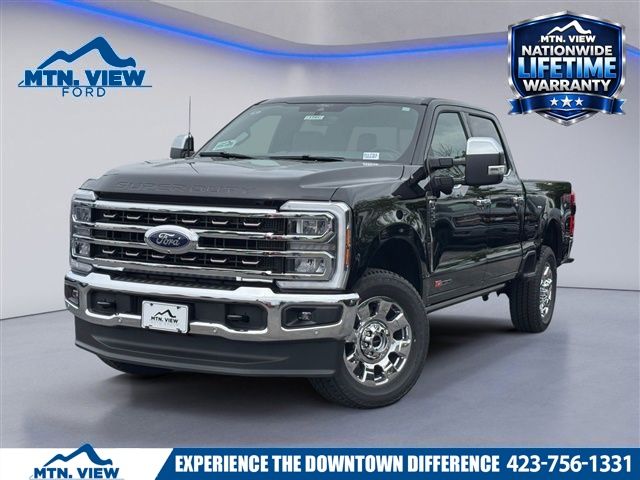 Black Metallic 2026 Ford F-250 Super Duty Pickup Truck Four-Wheel Drive Automatic