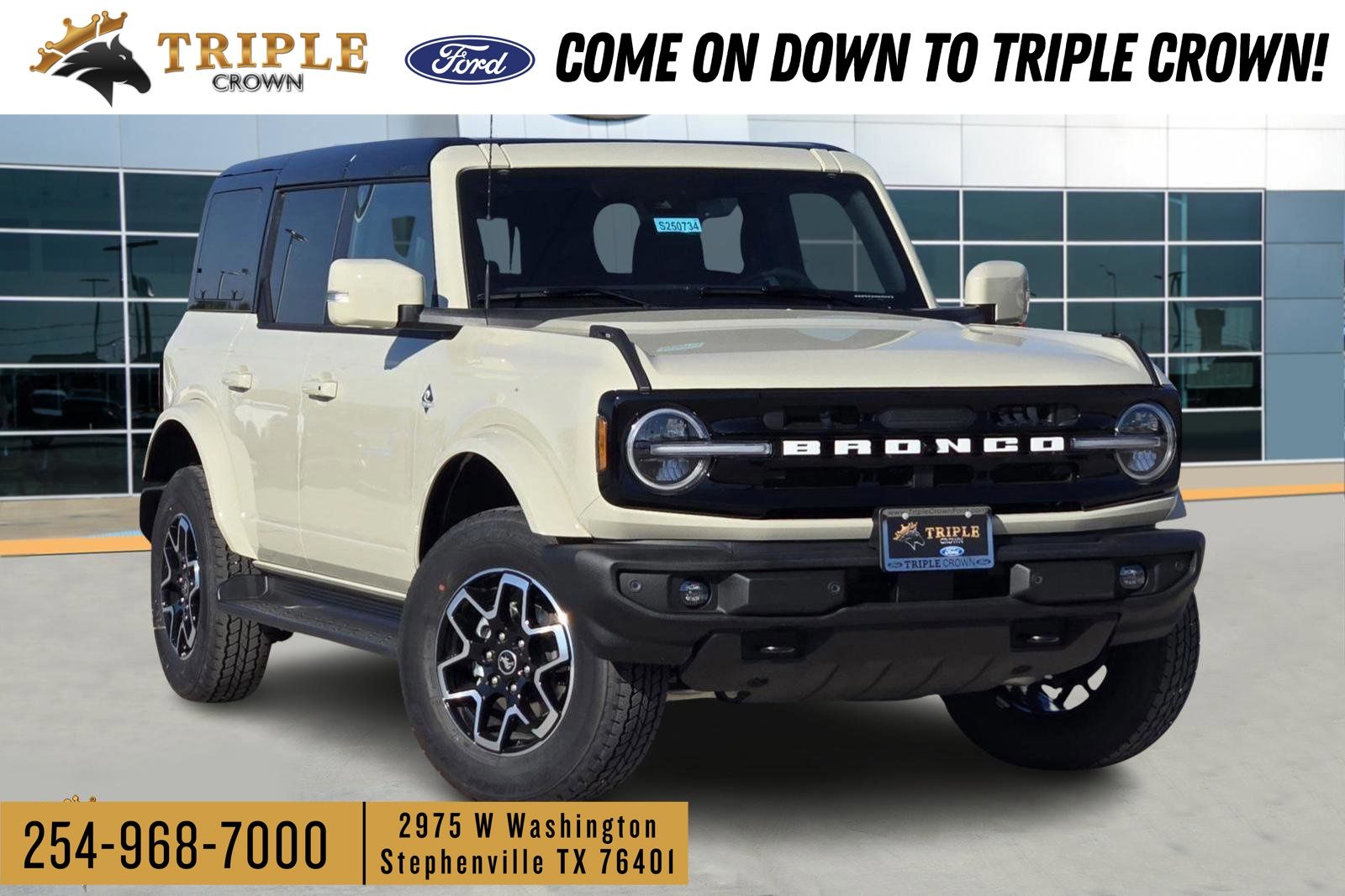 2025 Ford Bronco Outer Banks 4-Door 4WD