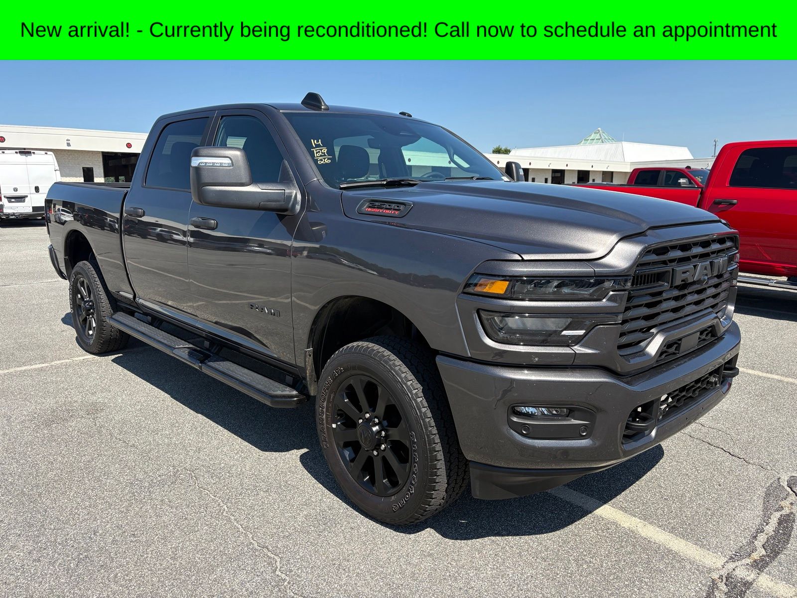 Crystal Metallic 2026 RAM 2500 Pickup Truck Four-Wheel Drive 8-Speed Automatic