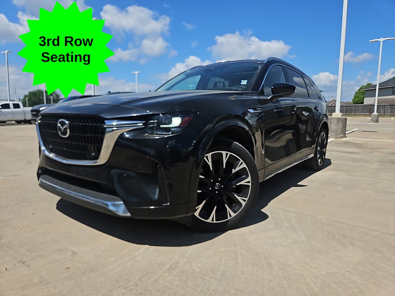 Jet Black Mica 2024 Mazda CX-90 3.3 Turbo S AWD SUV / Crossover All-Wheel Drive 8-Speed Automatic
