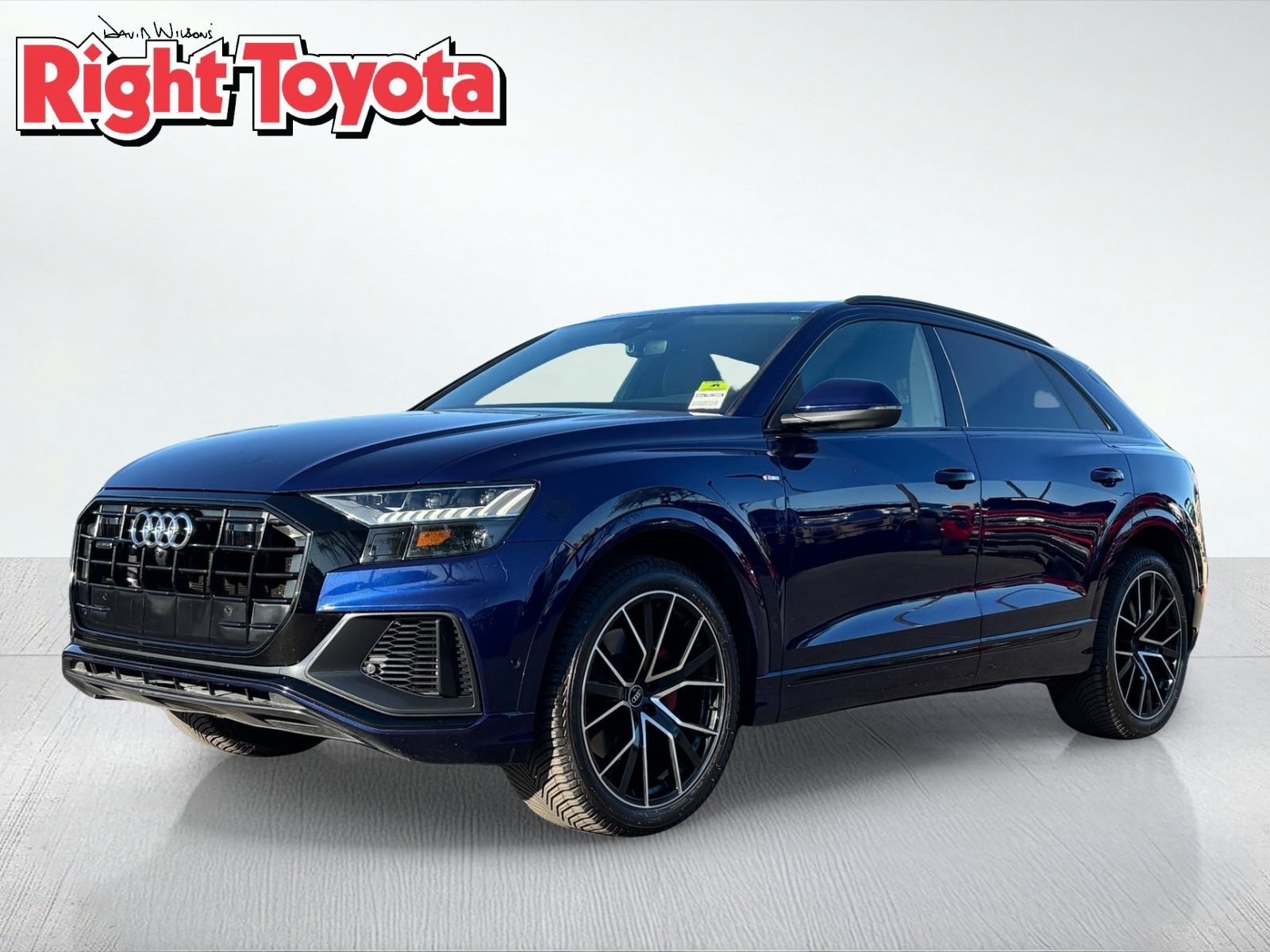 Navarra Blue Metallic 2021 Audi Q8 SUV / Crossover All-Wheel Drive 8-Speed Automatic