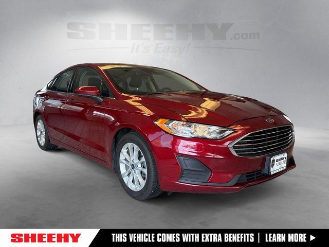 Ruby Red Metallic Tinted Clearcoat 2019 Ford Fusion SE Sedan Front-Wheel Drive 6-Speed Automatic