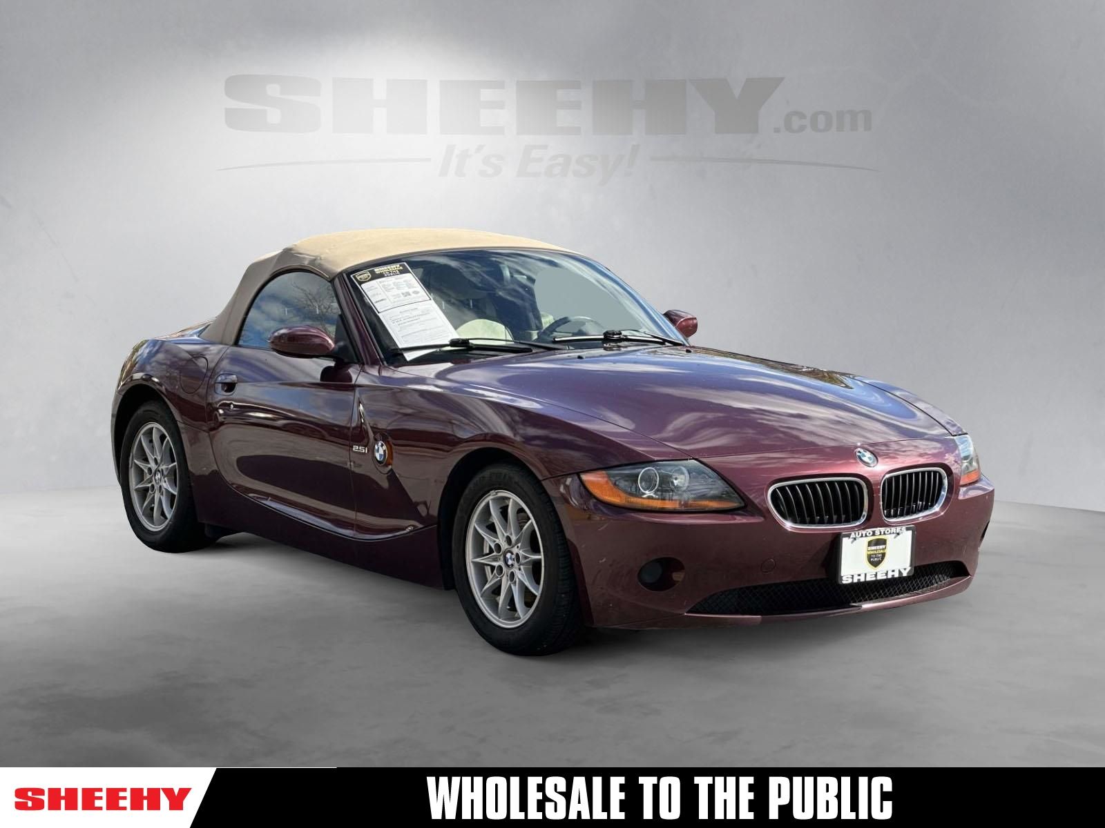 2003 BMW Z4 2.5i Roadster RWD