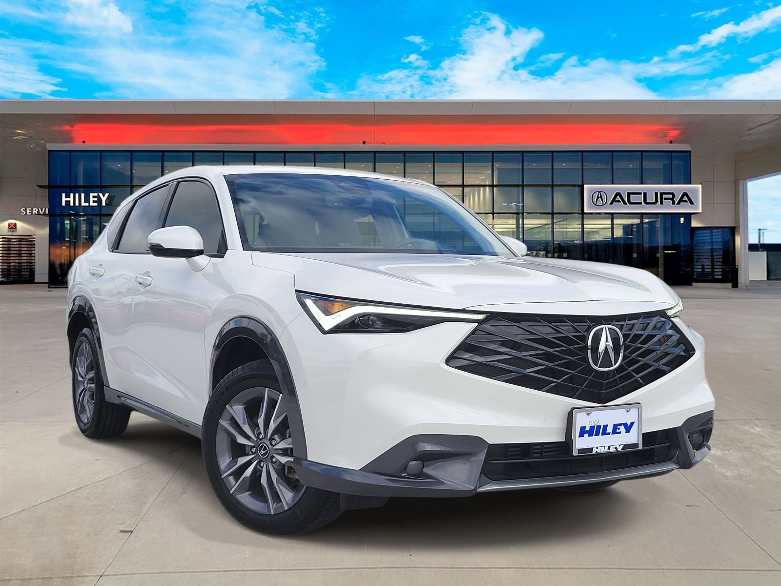 Platinum White Pearl 2025 Acura ADX SUV / Crossover Front-Wheel Drive Continuously Variable Transmission