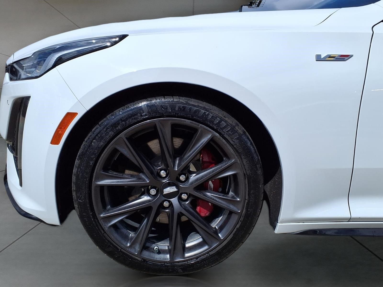 2024 Cadillac CT5 V-Series White at Bayway Cadillac of The Woodlands