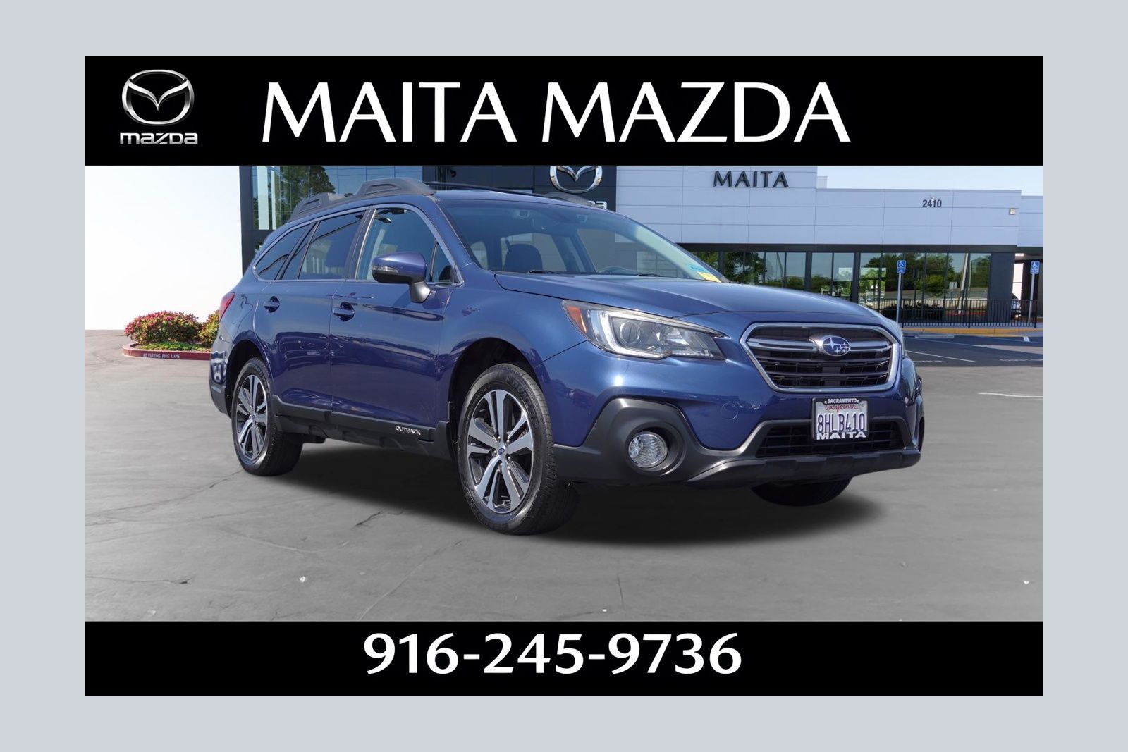 Abyss Blue Pearl 2019 Subaru Outback 2.5i Limited AWD Wagon All-Wheel Drive Continuously Variable Transmission