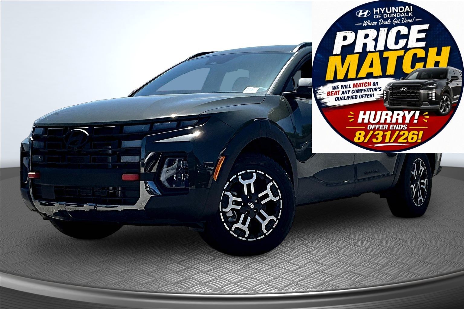 Rockwood Green 2026 Hyundai Santa Cruz Pickup Truck All-Wheel Drive 8-Speed Automatic