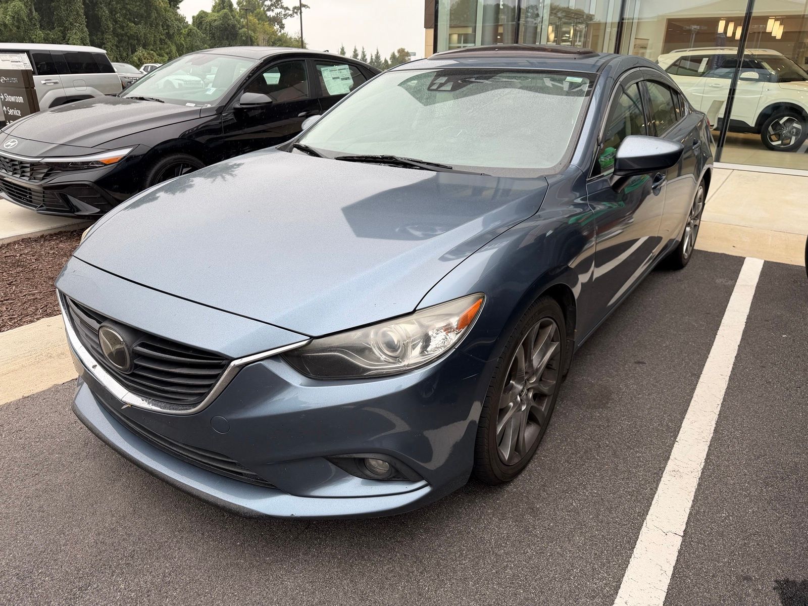 Blue Reflex Mica 2015 Mazda MAZDA6 Sedan Front-Wheel Drive 6-Speed Automatic