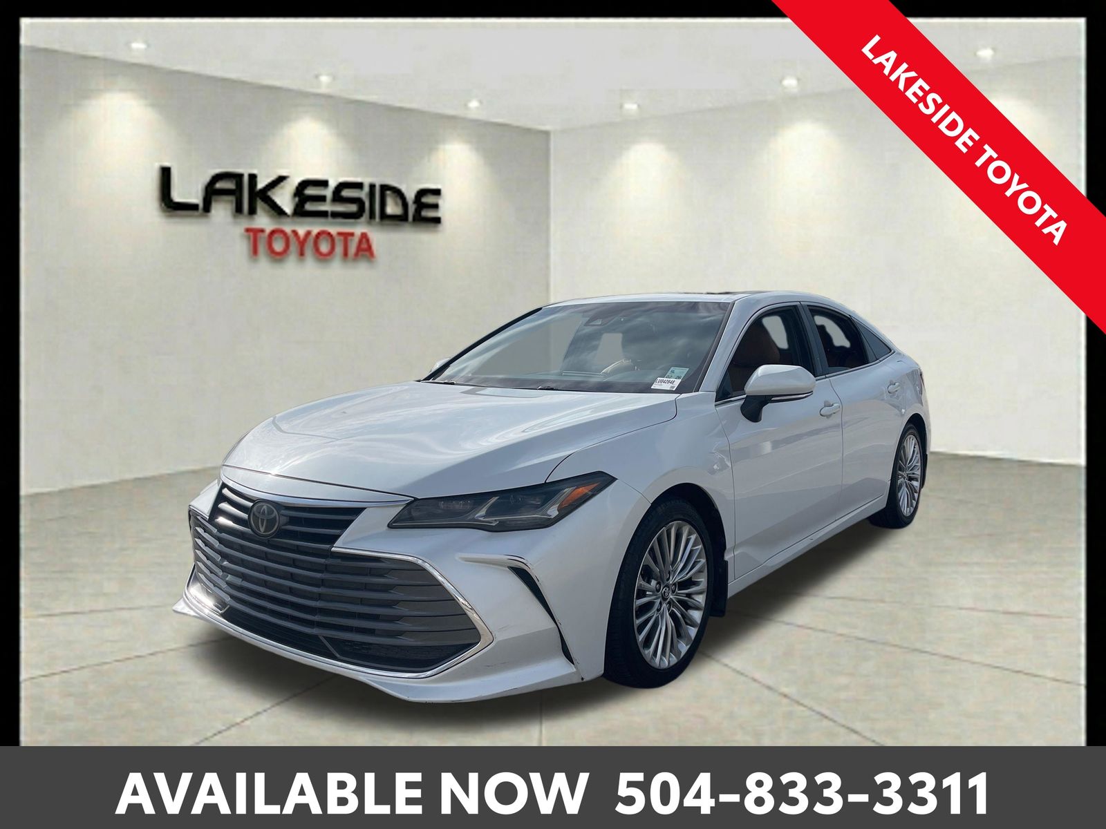Pearl 2020 Toyota Avalon Sedan Front-Wheel Drive 8-Speed Automatic