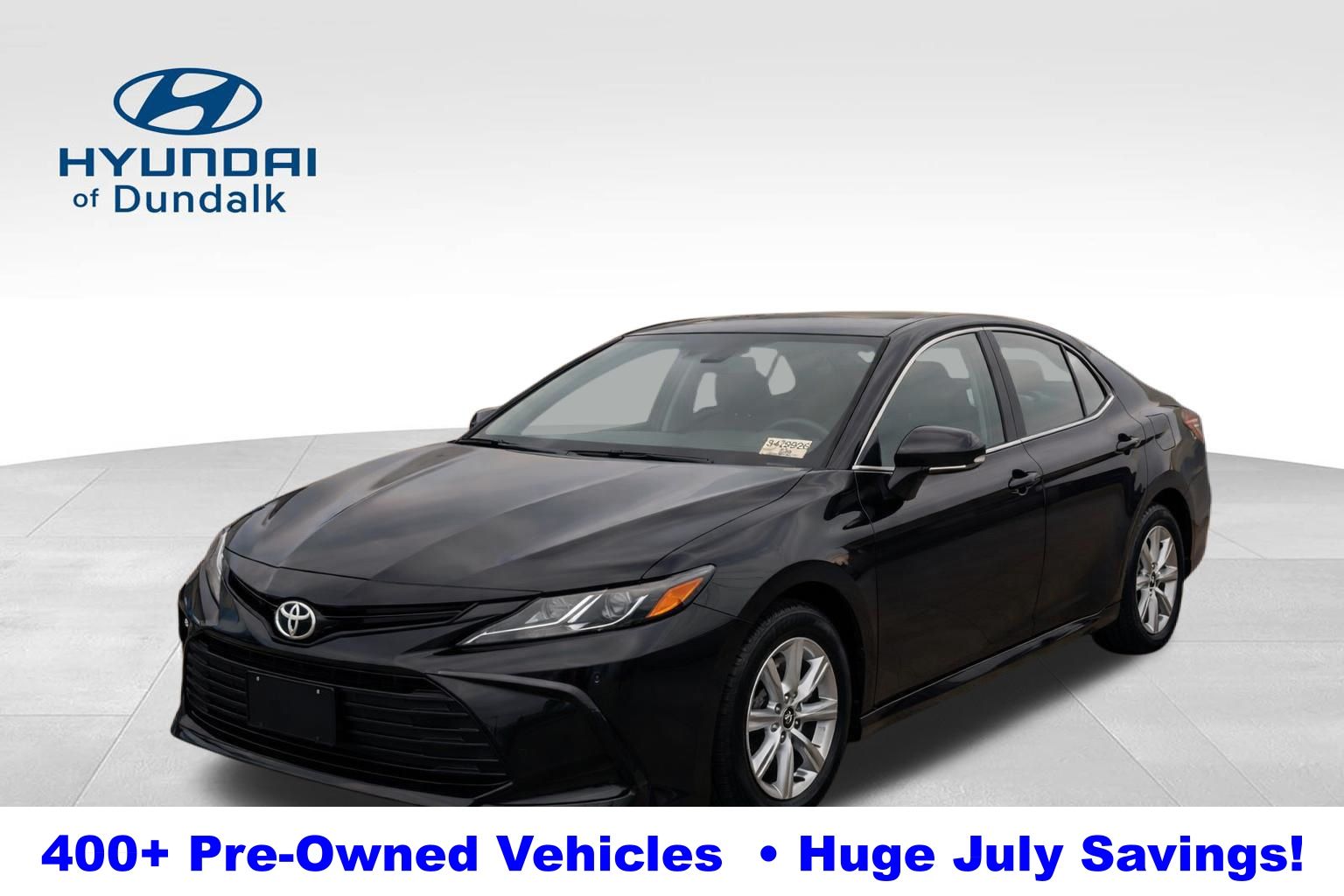 Midnight Black Metallic 2026 Toyota Camry Sedan Front-Wheel Drive Continuously Variable Transmission