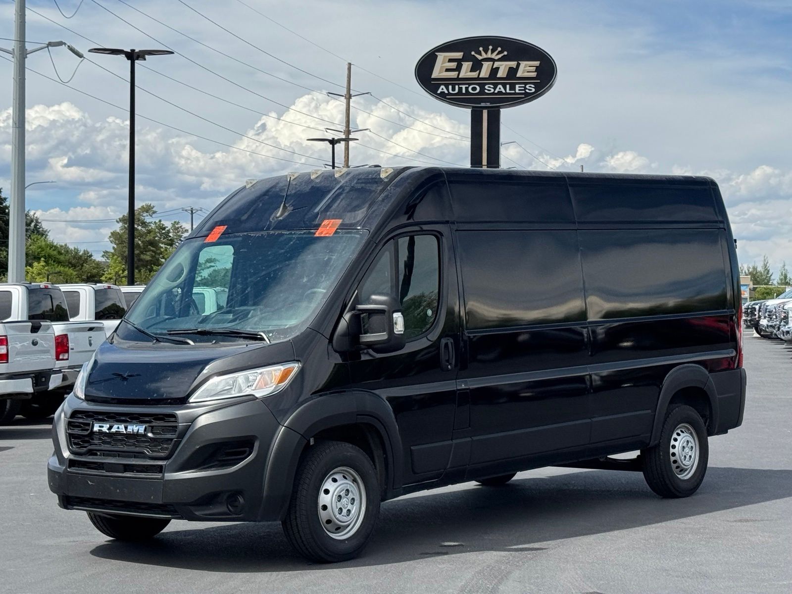 Black Clearcoat 2025 RAM ProMaster Van 9-Speed Automatic