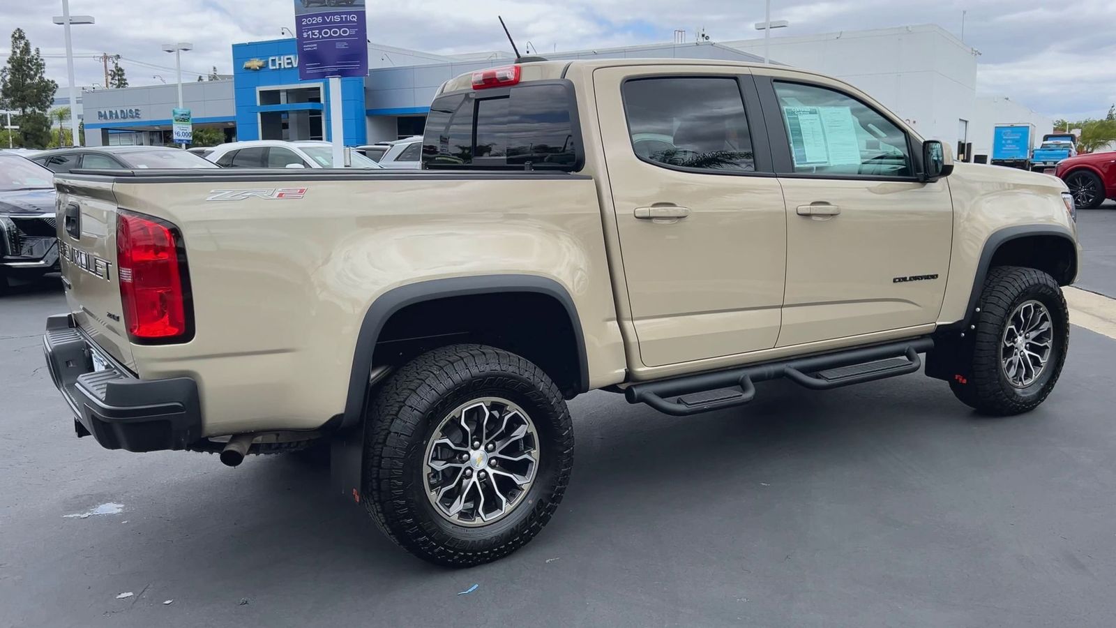 used 2022 Chevrolet Colorado car, priced at $35,076