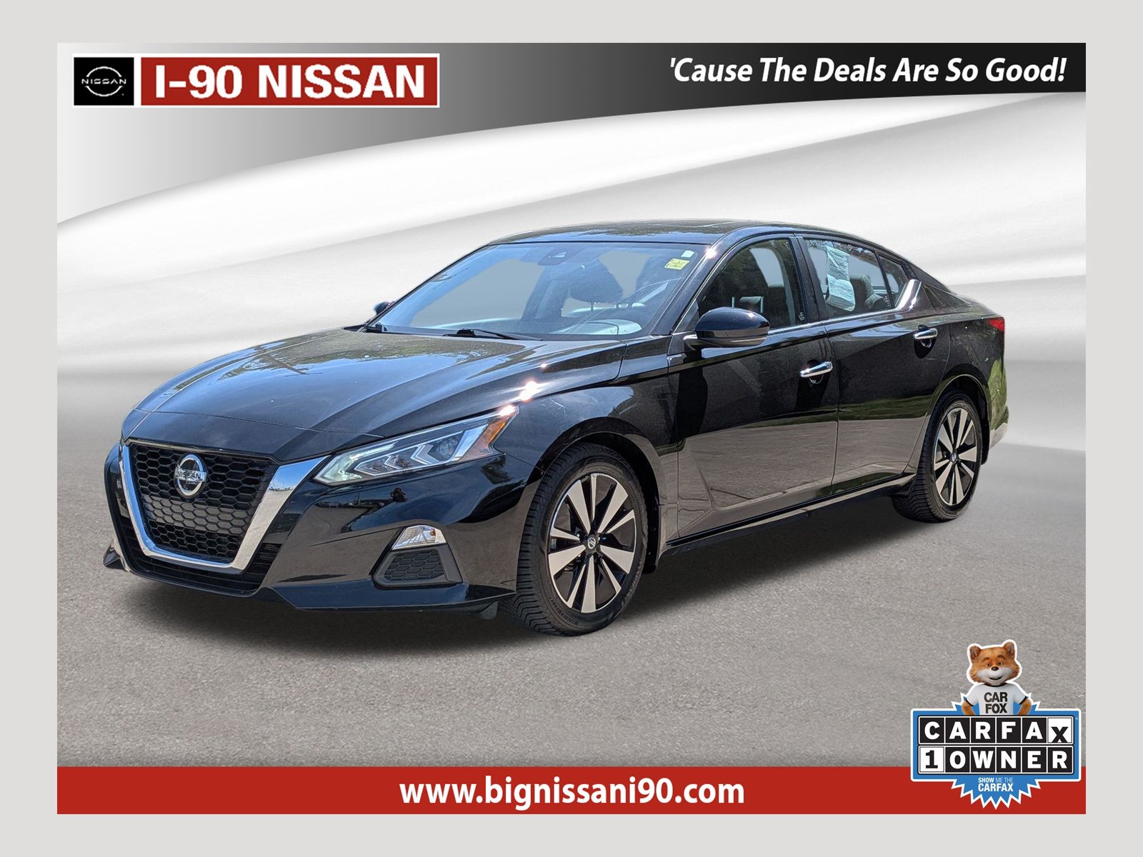 Super Black 2022 Nissan Altima 2.5 SV FWD Sedan Front-Wheel Drive Continuously Variable Transmission