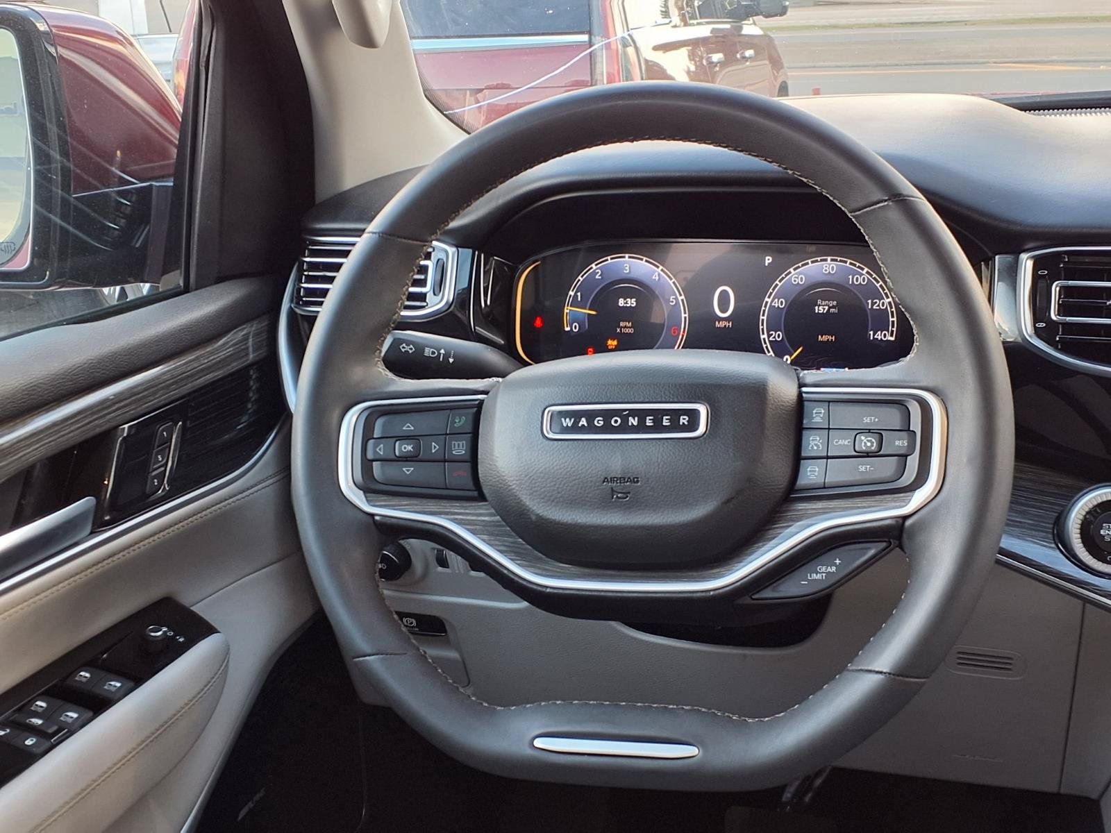 2022 Jeep Wagoneer Series III Red at Bayshore Chrysler Jeep Dodge Ram
