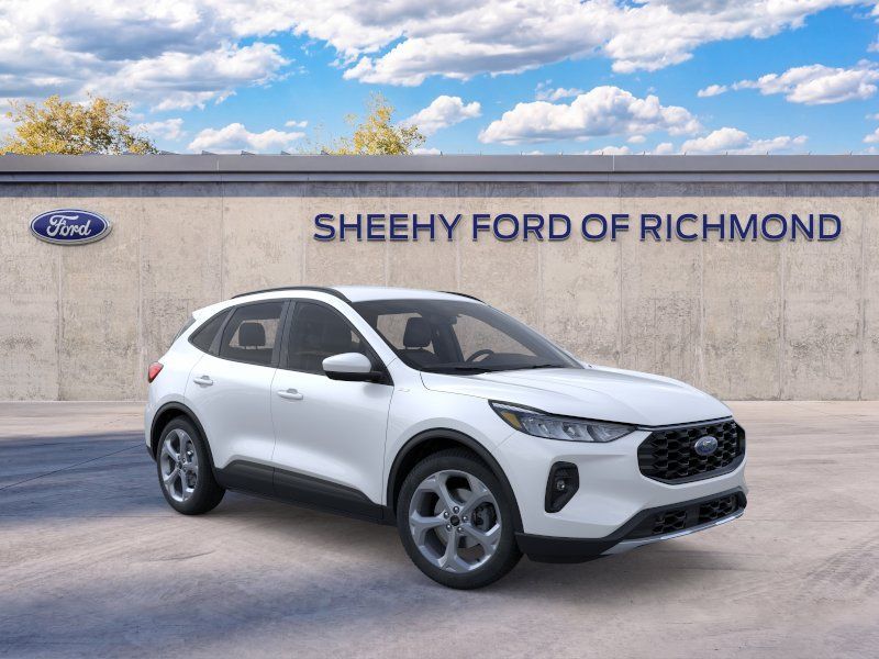 White Metallic 2026 Ford Escape Hybrid SUV / Crossover All-Wheel Drive Continuously Variable Transmission