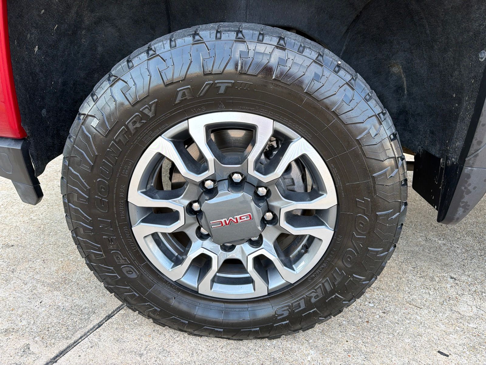 2022 GMC Sierra 2500HD AT4 Red at Shottenkirk Kia Fort Bend