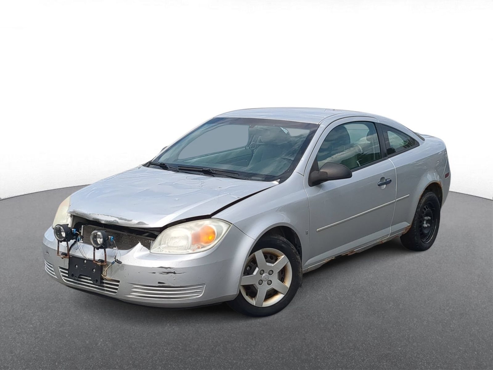 Ultra Silver Metallic 2007 Chevrolet Cobalt Coupe Front-Wheel Drive 4-Speed Automatic Overdrive