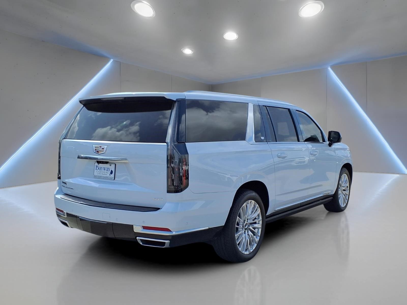 2026 Cadillac Escalade ESV Luxury White at Bayway Cadillac of The Woodlands