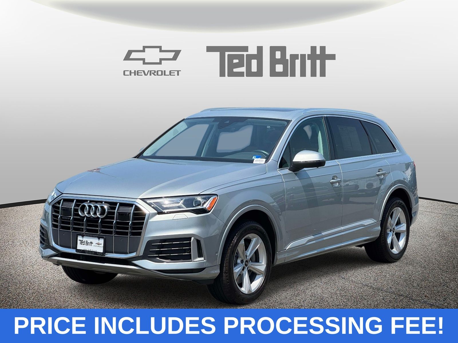 Satellite Silver Metallic 2023 Audi Q7 SUV / Crossover All-Wheel Drive 8-Speed Automatic