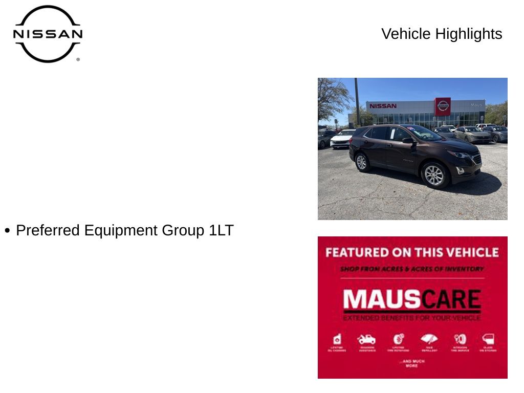 Used 2020 Chevrolet Equinox LT 4D Sport Utility