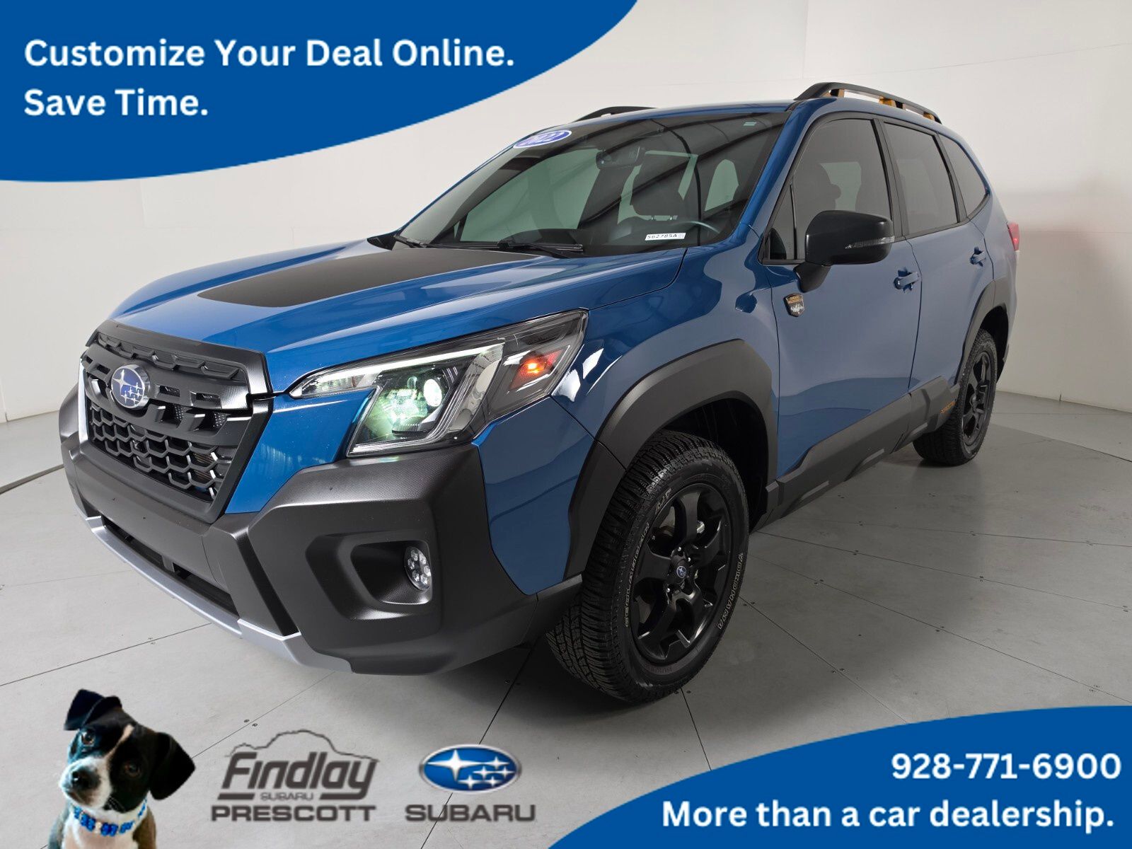 Geyser Blue 2022 Subaru Forester SUV / Crossover All-Wheel Drive Continuously Variable Transmission