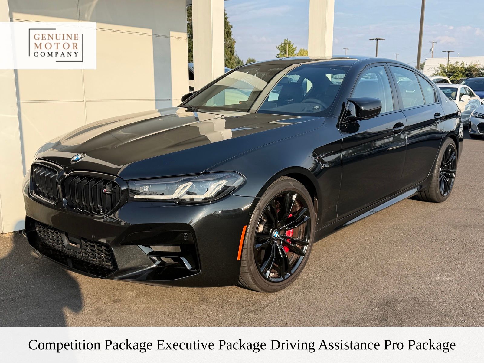 Black Sapphire Metallic 2023 BMW M5 Sedan All-Wheel Drive 8-Speed Automatic