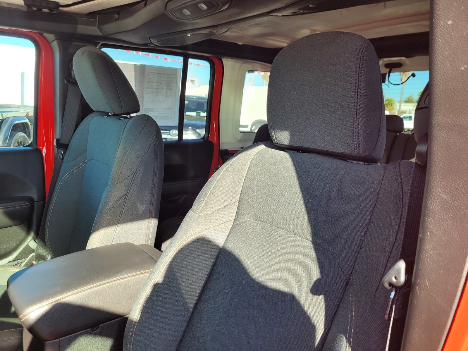 Used 2025 Red Jeep Sahara 4xe image 15