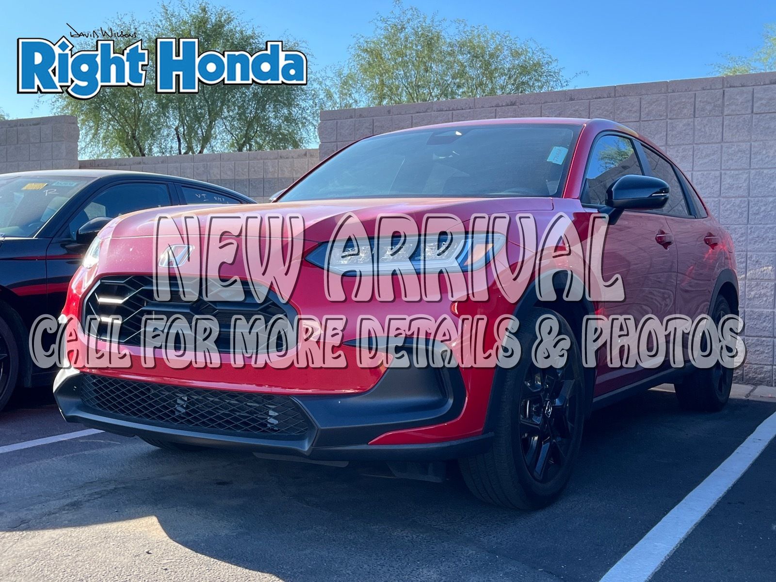 Milano Red 2025 Honda HR-V SUV / Crossover Front-Wheel Drive Continuously Variable Transmission