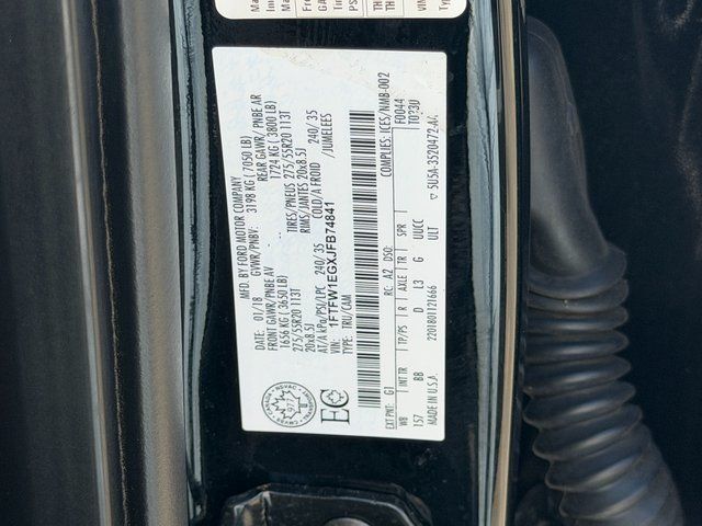 Certified Used 2018 Shadow Black Ford Platinum image 31