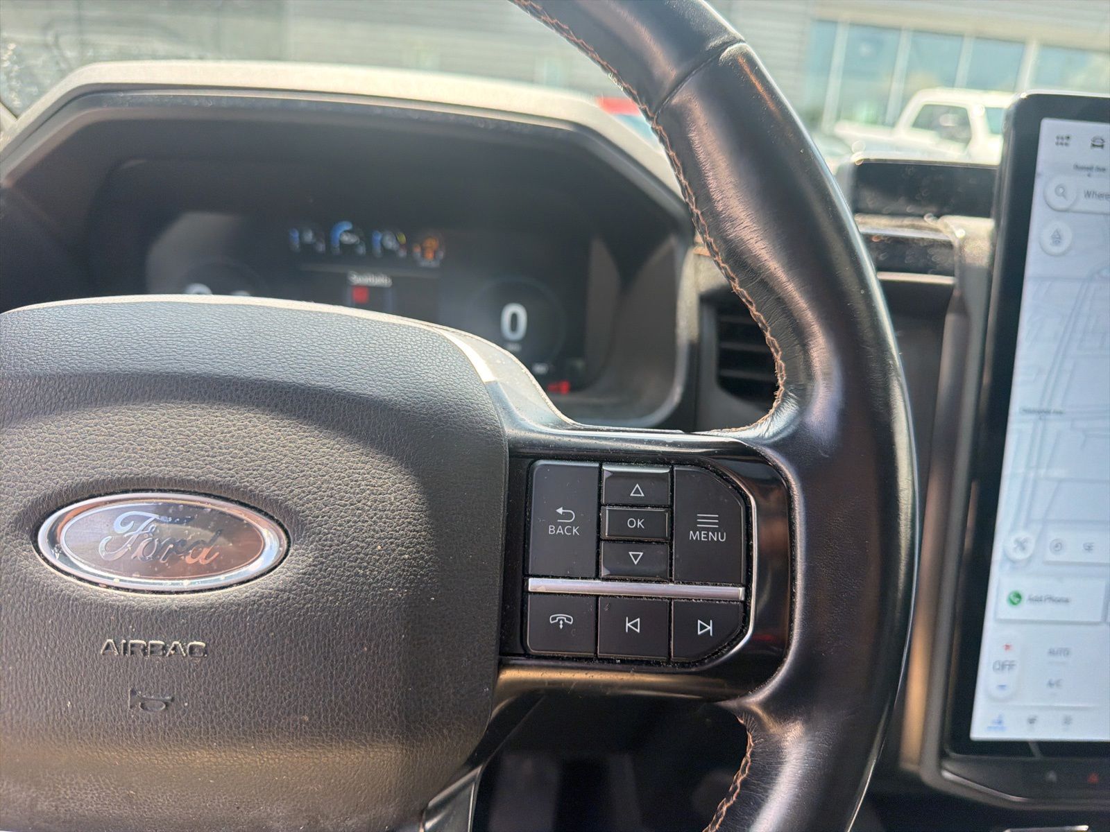 Used 2023 Black Metallic Ford Platinum image 17