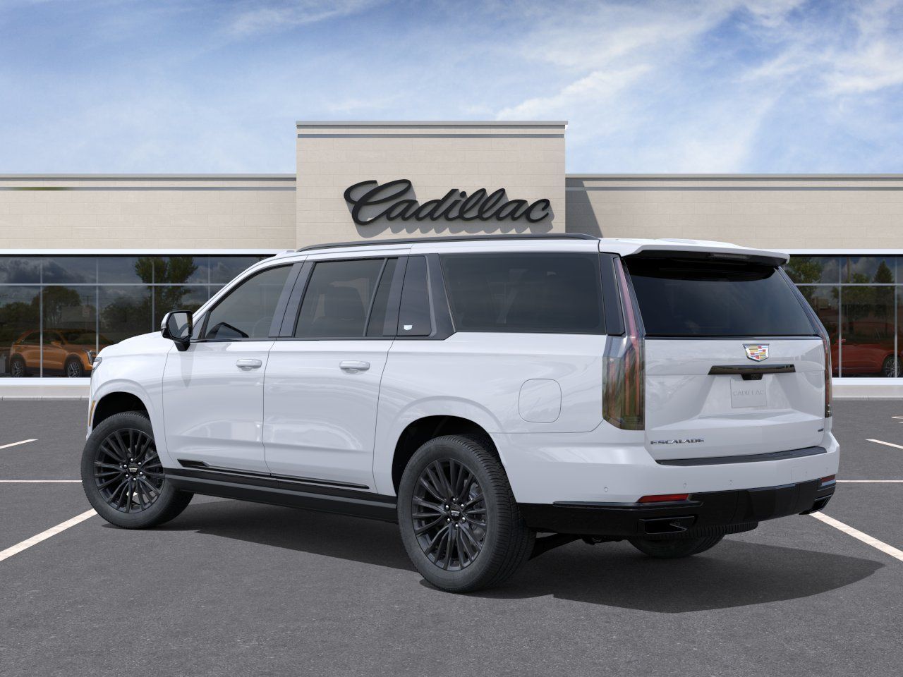 2026 Cadillac Escalade ESV Platinum Edition White at Ross Downing Buick GMC