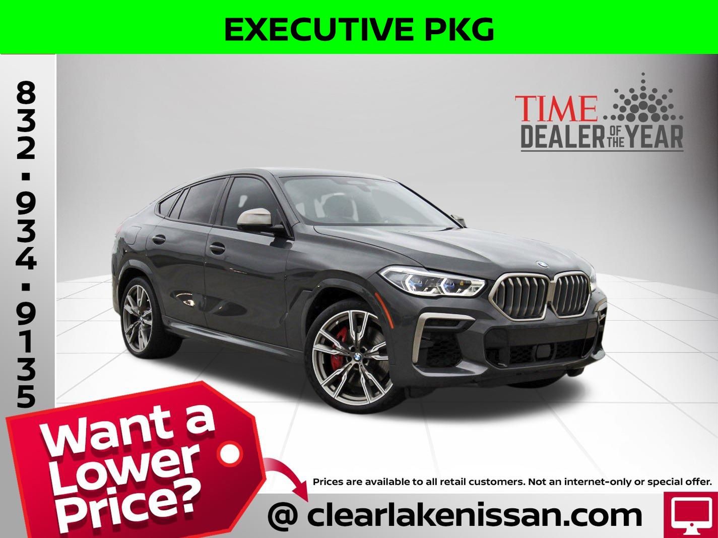 2023 BMW X6 M50i AWD