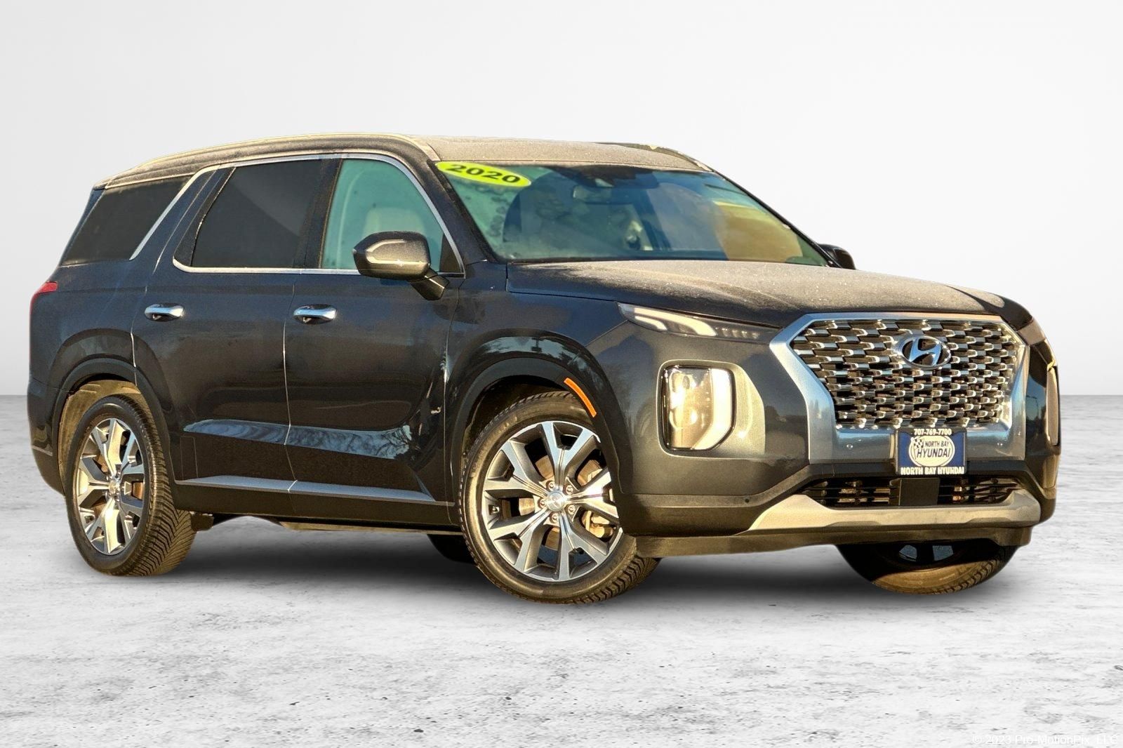 Gray (Steel Graphite) 2020 Hyundai Palisade SUV / Crossover All-Wheel Drive 8-Speed Automatic