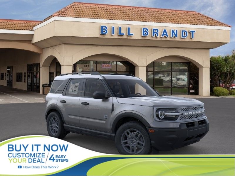 Gray Metallic 2025 Ford Bronco Sport Big Bend AWD SUV / Crossover All-Wheel Drive 8-Speed Automatic
