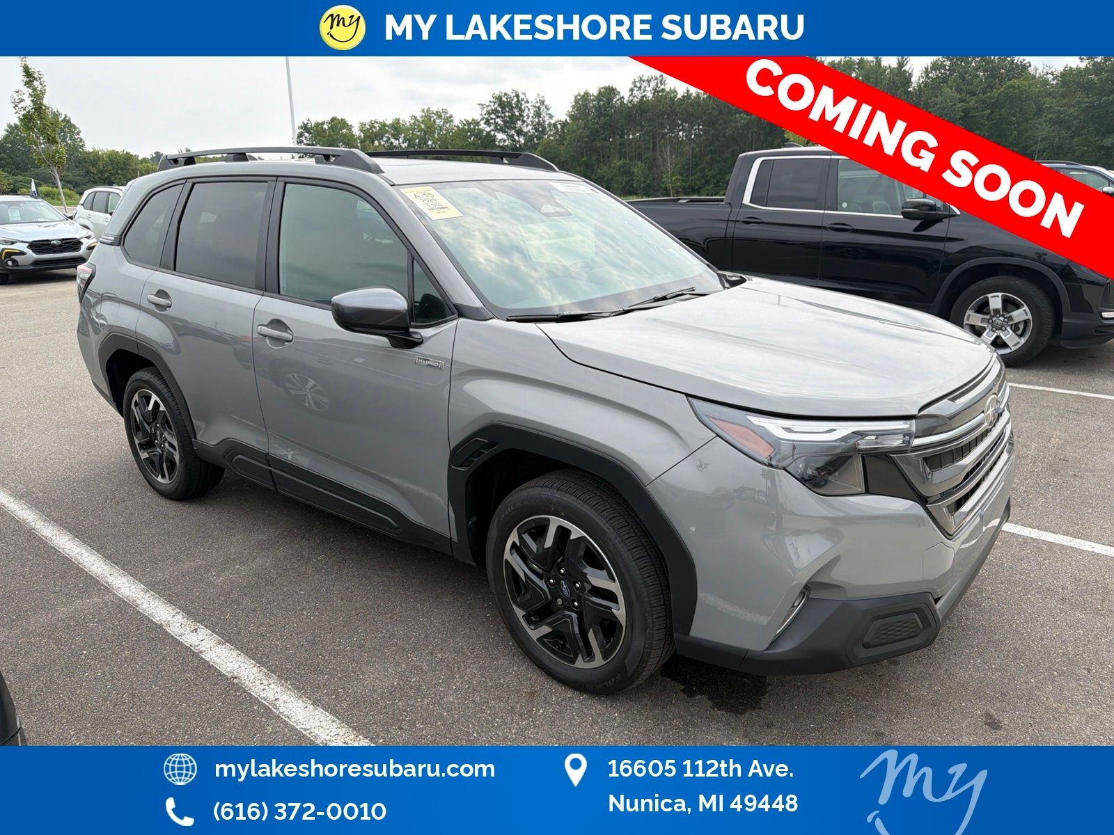 River Rock Pearl 2026 Subaru Forester Hybrid SUV / Crossover All-Wheel Drive Continuously Variable Transmission