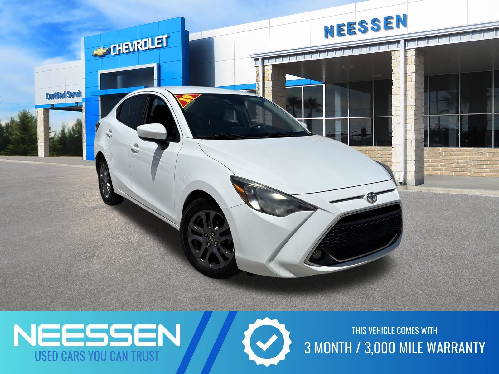 Frost 2019 Toyota Yaris Sedan Front-Wheel Drive 6-Speed Automatic