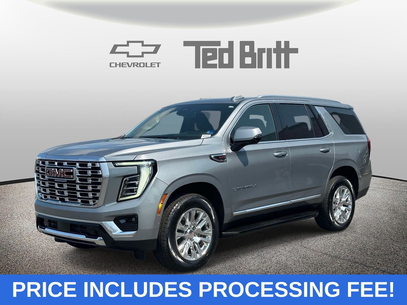Sterling Metallic 2025 GMC Yukon SUV / Crossover Four-Wheel Drive 