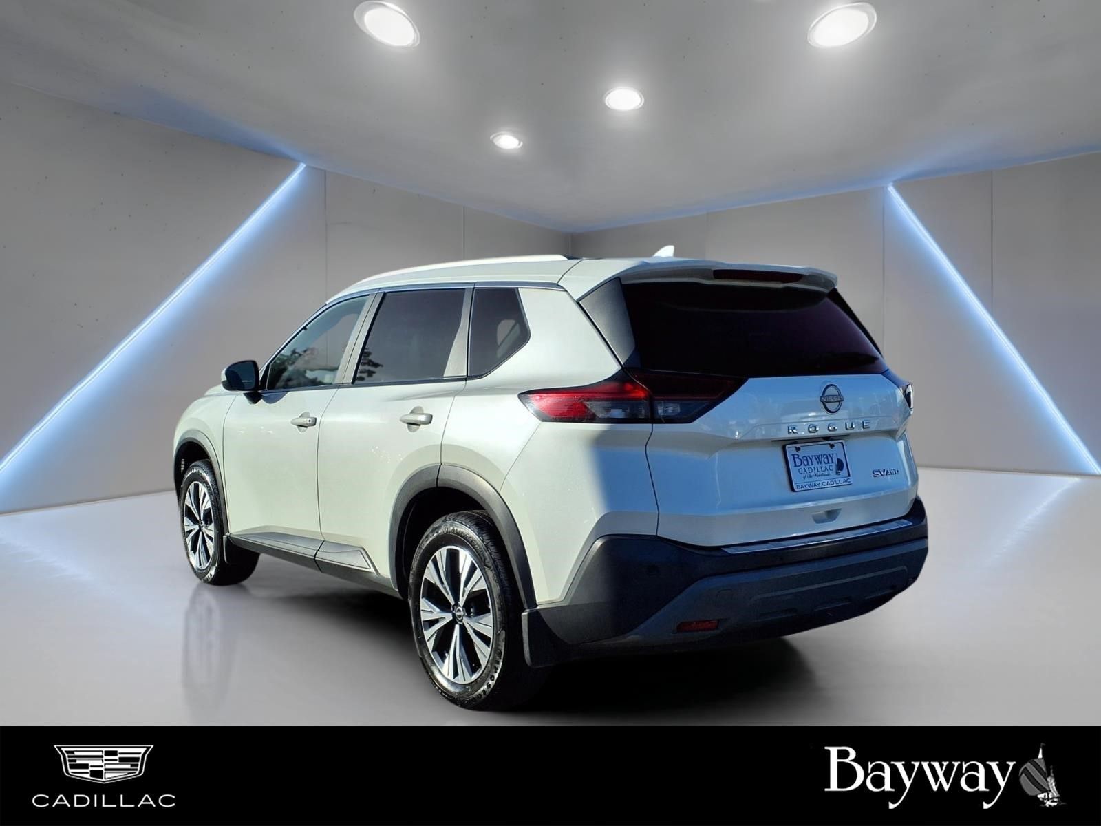 2023 Nissan Rogue SV White at Don McGill Toyota
