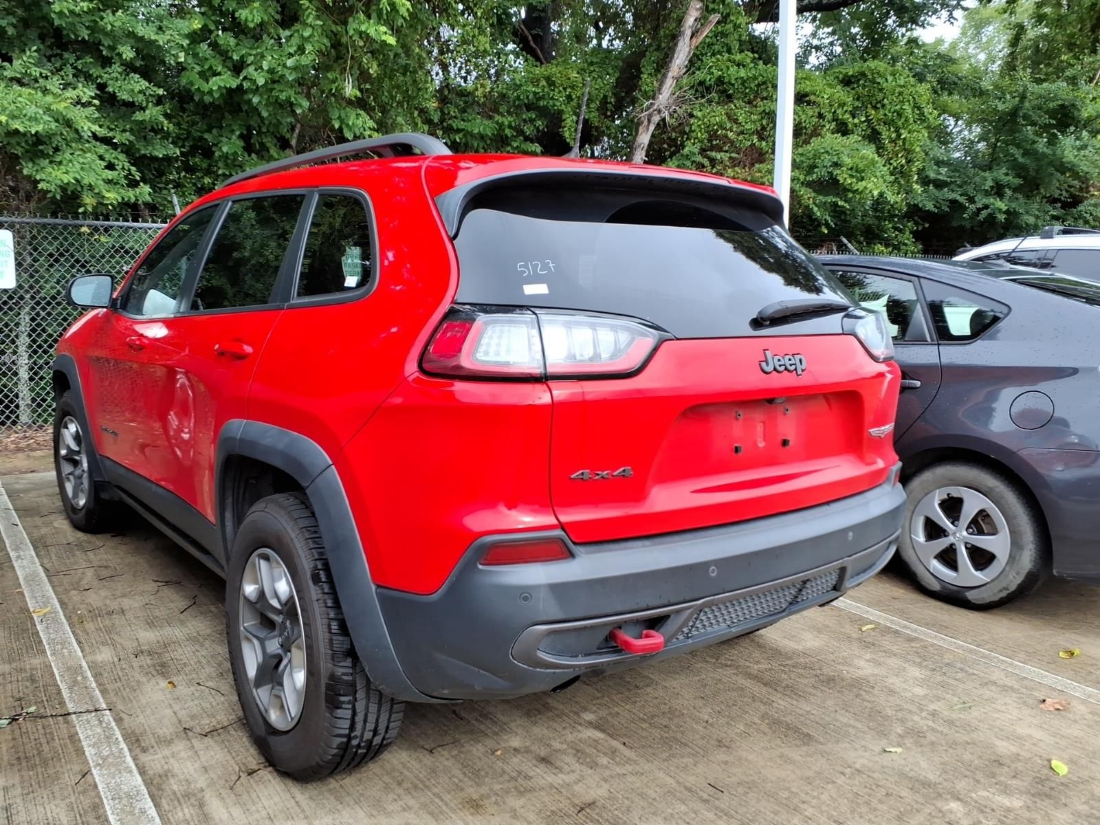 2019 Jeep Cherokee Trailhawk Red at Mac Haik CDJR North Houston
