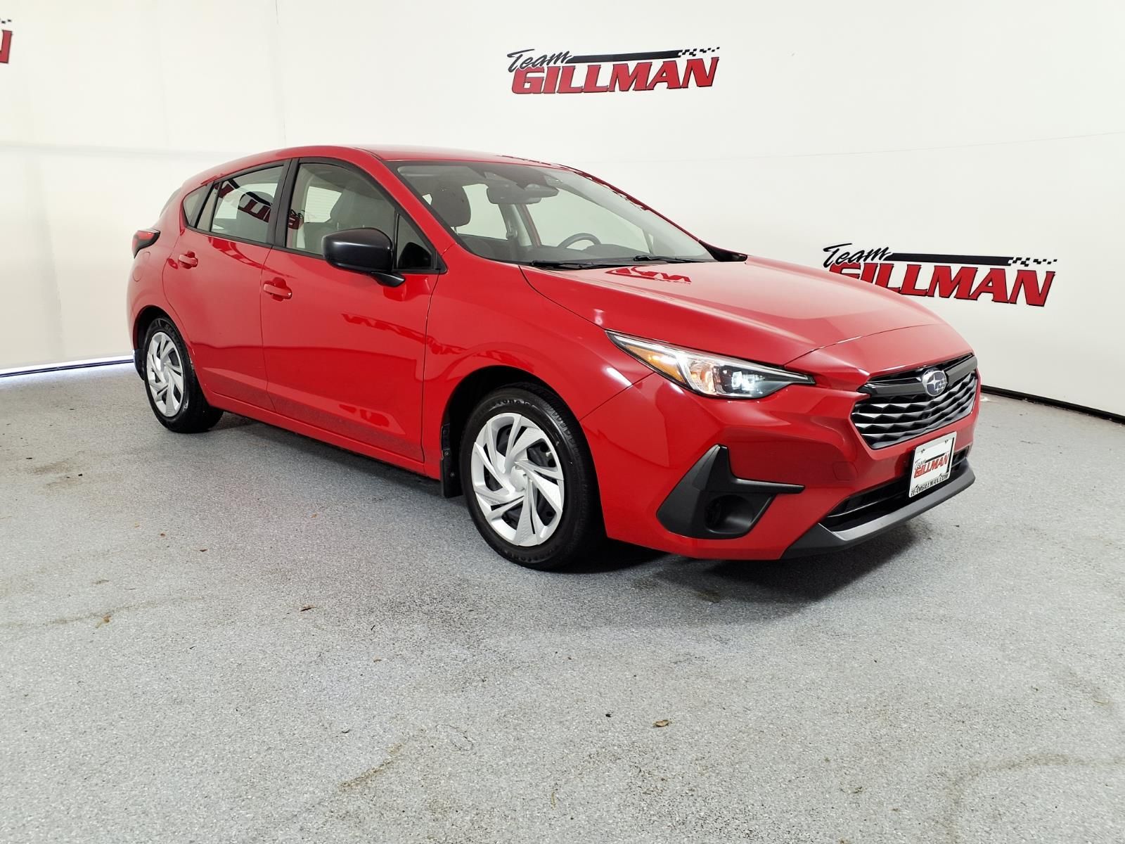 Pure Red 2024 Subaru Impreza Wagon All-Wheel Drive Continuously Variable Transmission