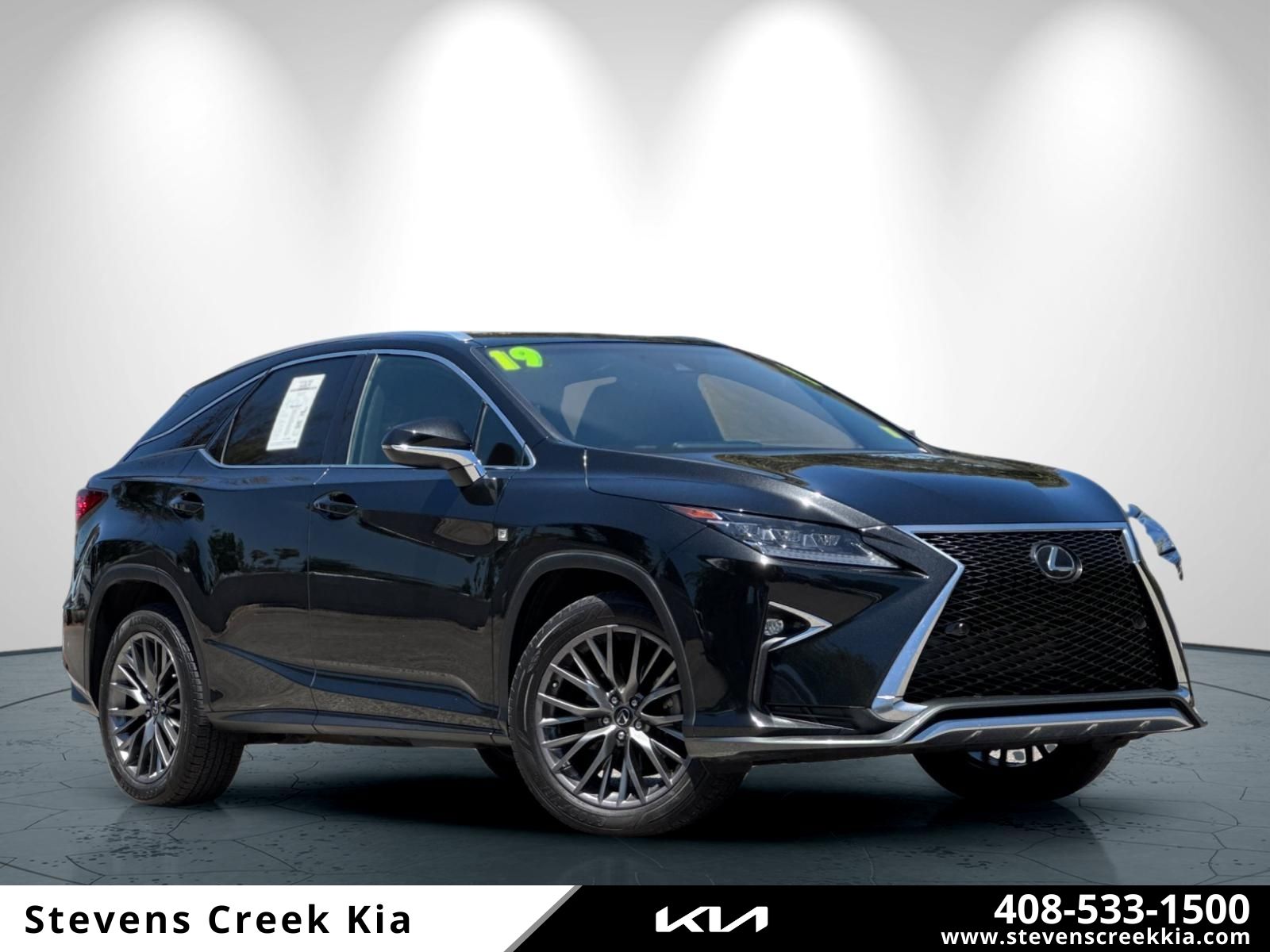 Black 2019 Lexus RX SUV / Crossover All-Wheel Drive 8-Speed Automatic