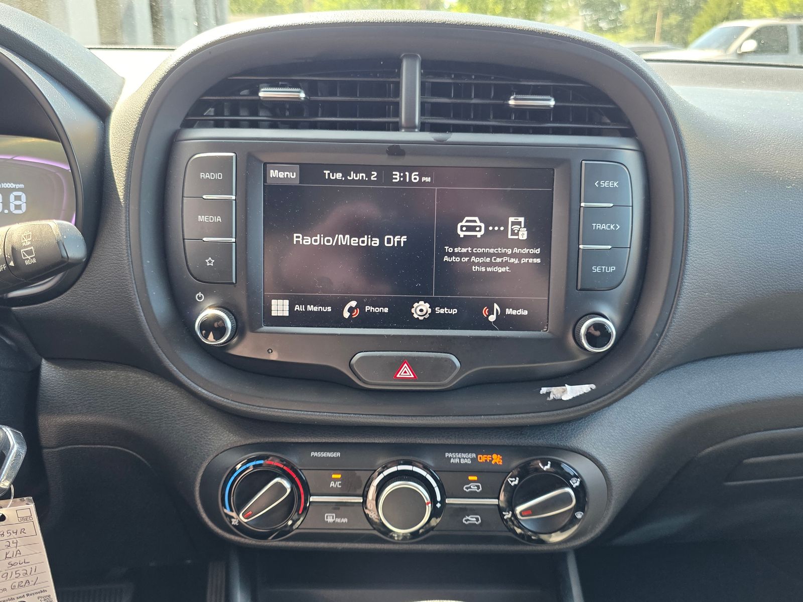 Used 2024 Gray Kia LX image 32