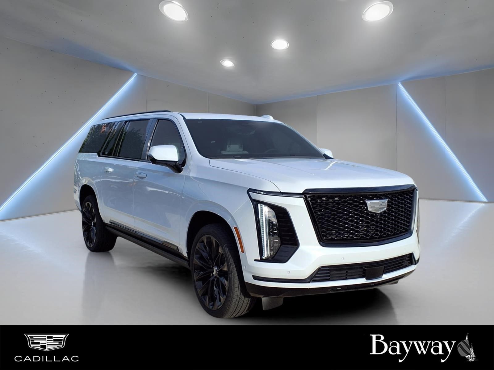 2026 Cadillac Escalade ESV Platinum Edition White at Bayway Cadillac of The Woodlands